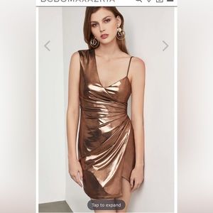 BCBG copper dress